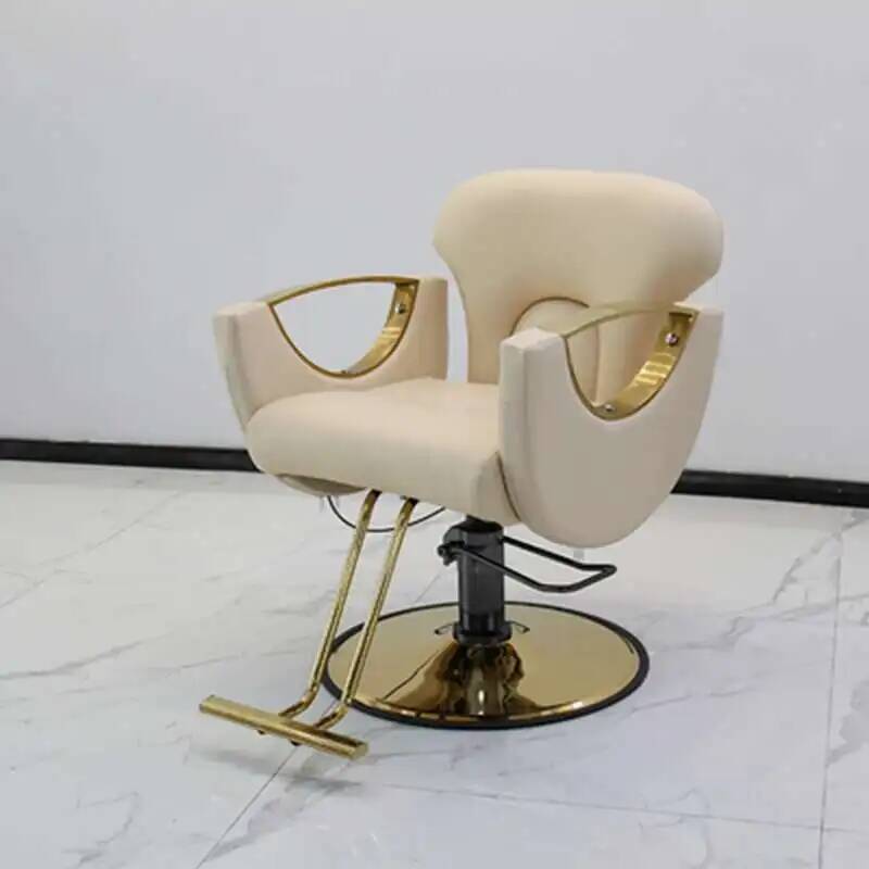 Beauty Makeup Chair - Fauteuils de Barbier Blancs Confortables, Chaises