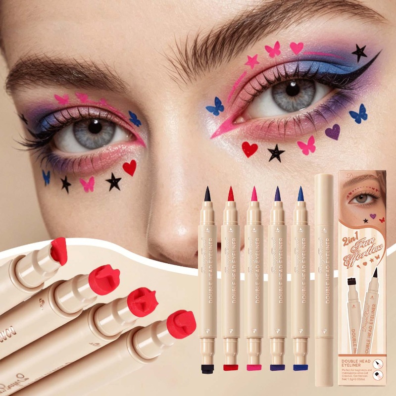 Beauty Mark Makeup - Eyeliner à double embout, stylo liquide