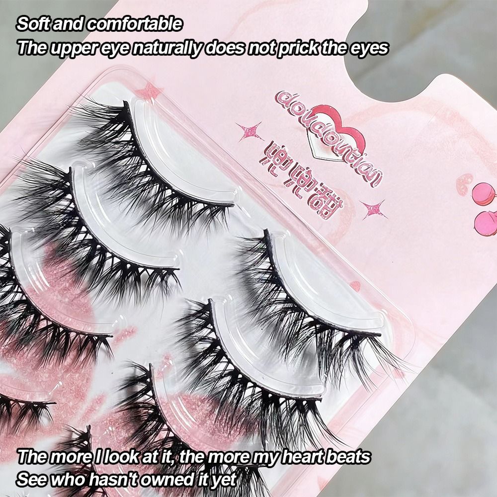 X Beauty Makeup - Faux cils en fibres de soie
