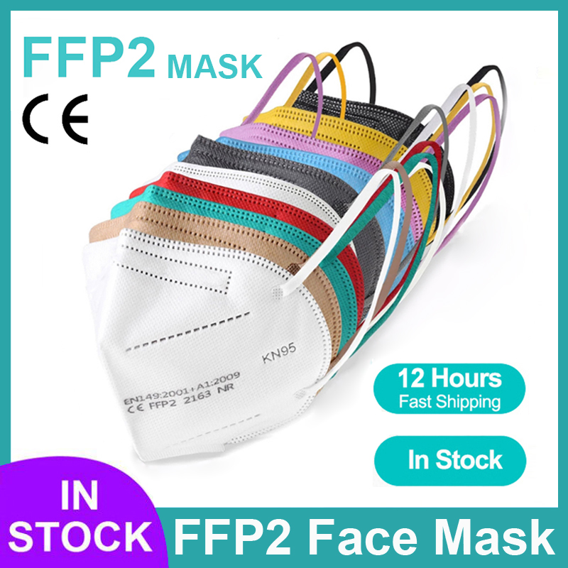Sheet Face Mask Pack - Masques FFP2 5 couches approuvés CE,