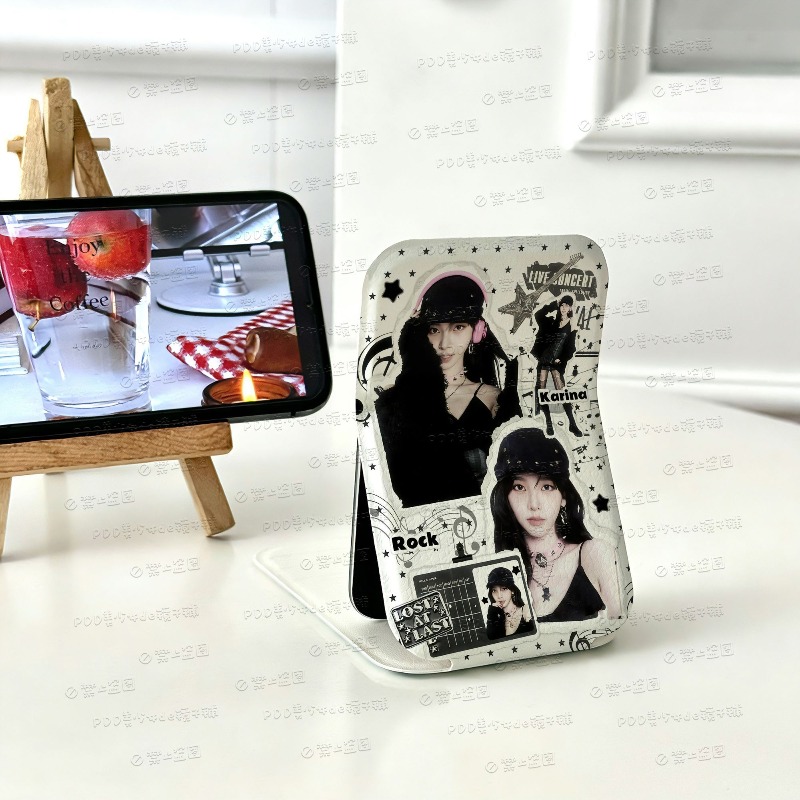 Beauty For You Makeup - Miroir de maquillage pliable Aespas Mini,