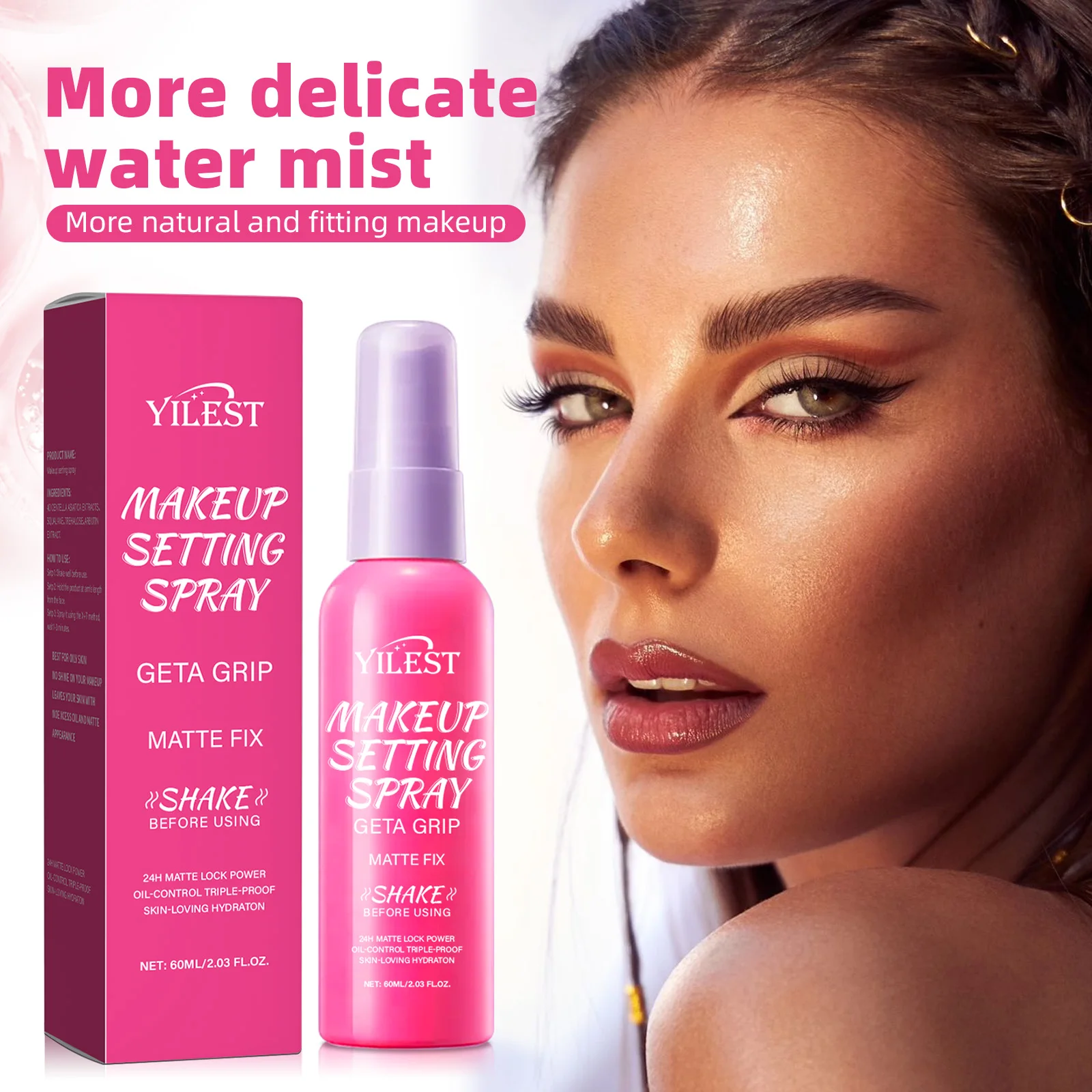 Makeup Fixing Mist - Spray fixateur de maquillage mat et