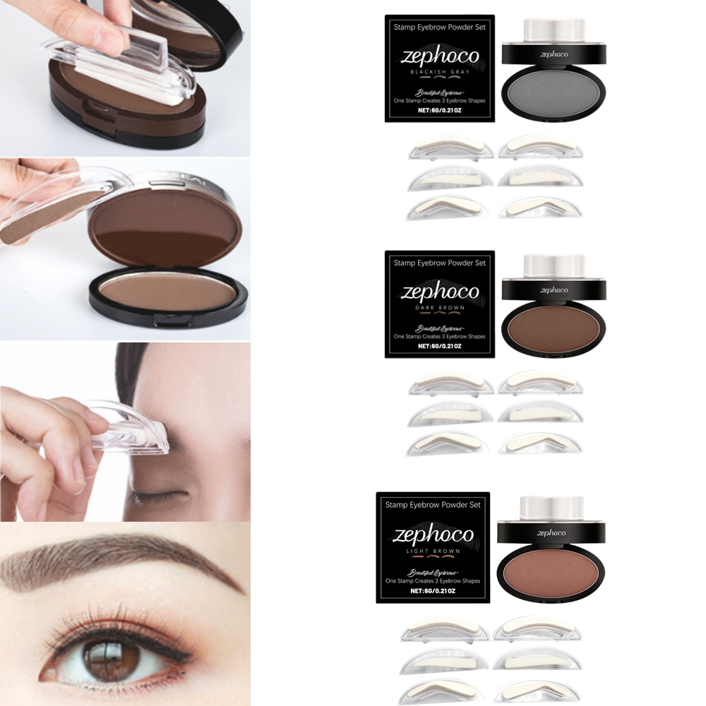 Beauty Mark Makeup - Kit de tampon et pochoir pour