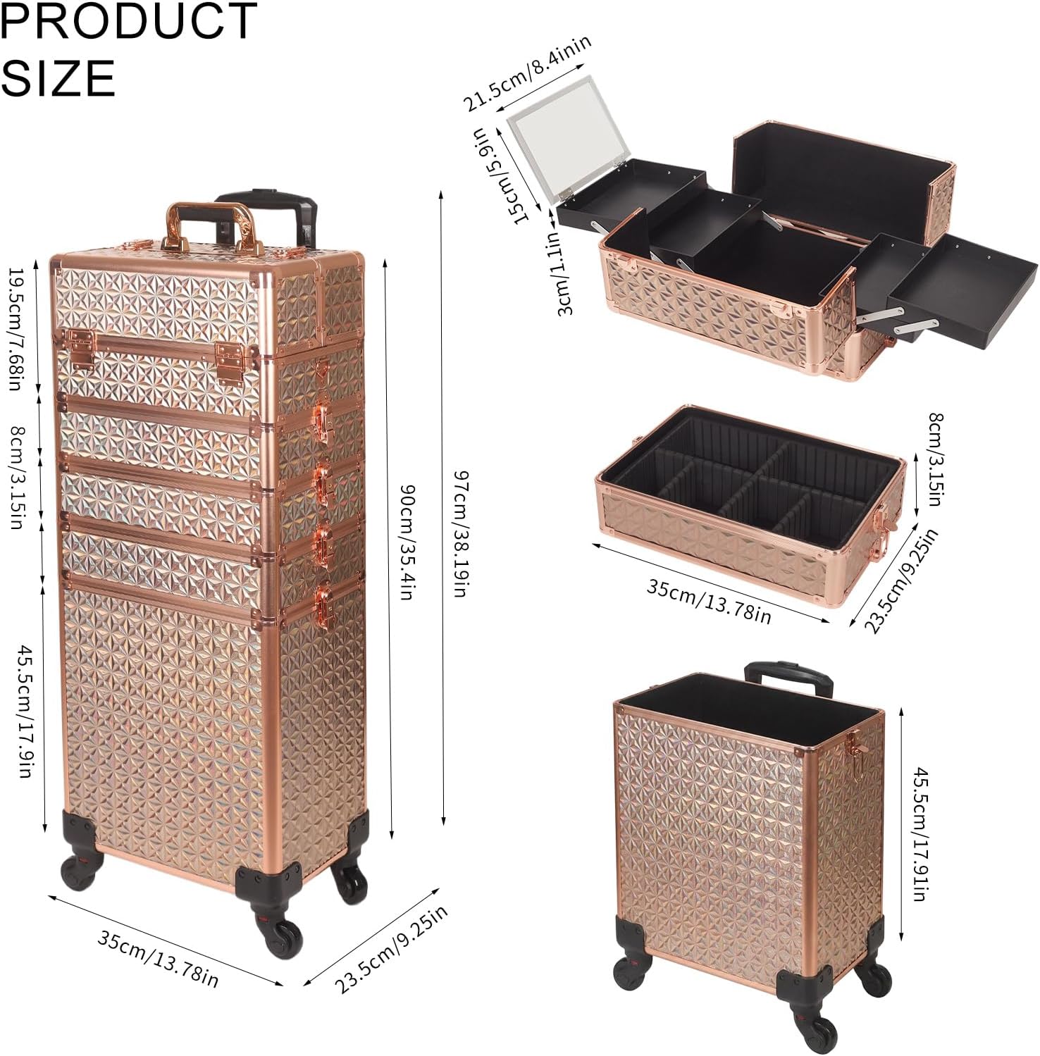 Valise de maquillage professio - Makeup Organizer avis et prix