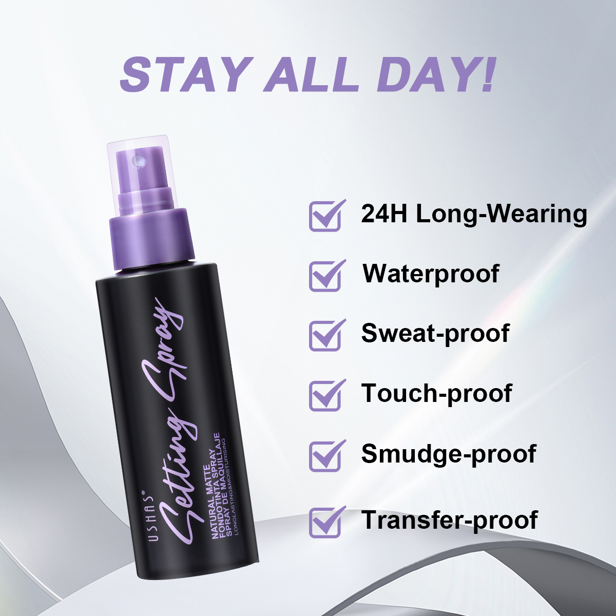 USHAS – Spray de maquillage im - Makeup Fixing Mist avis et prix