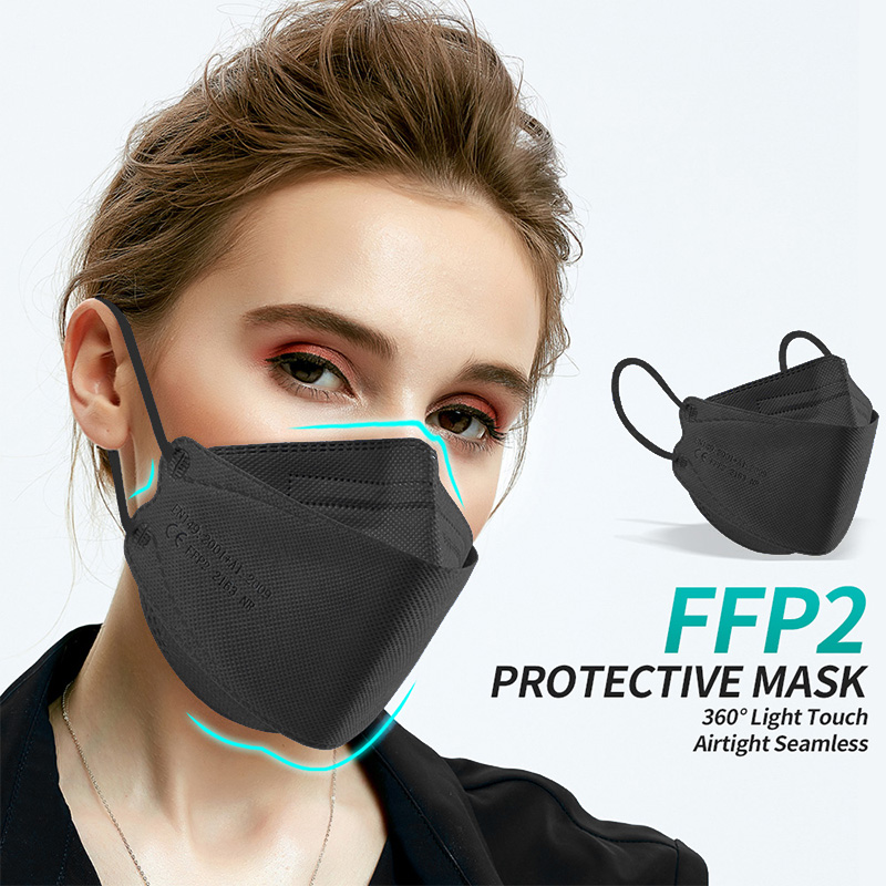 10-200pcs ffp2 mascarillas CE  - Sheet Face Mask Pack avis et prix