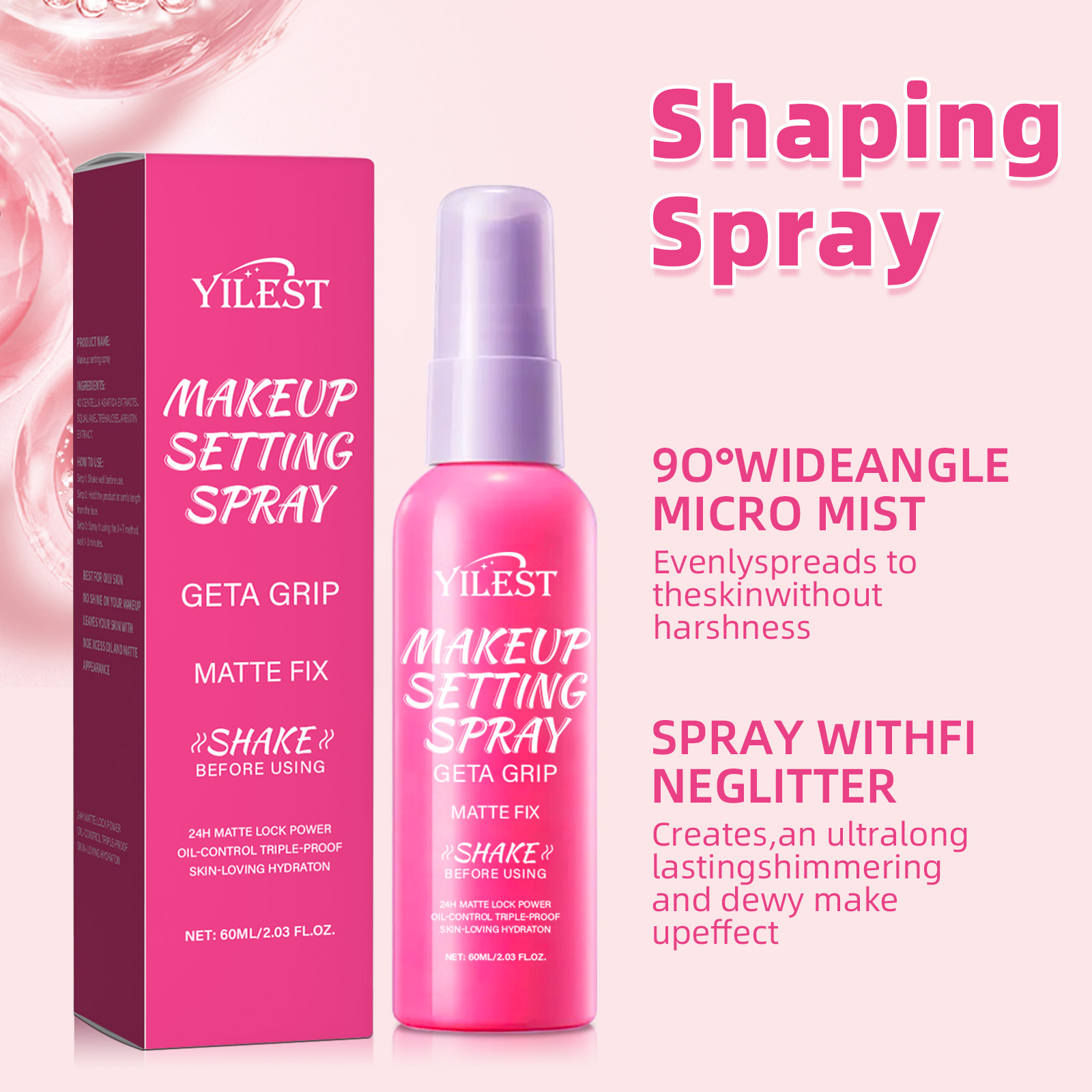 Spray fixateur de maquillage m - Makeup Fixing Mist avis et prix