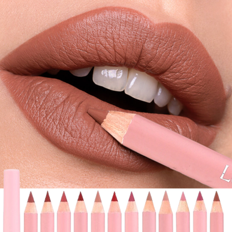 Crayon à lèvres marron nu, mat - Beauty Linasi Makeup avis et prix