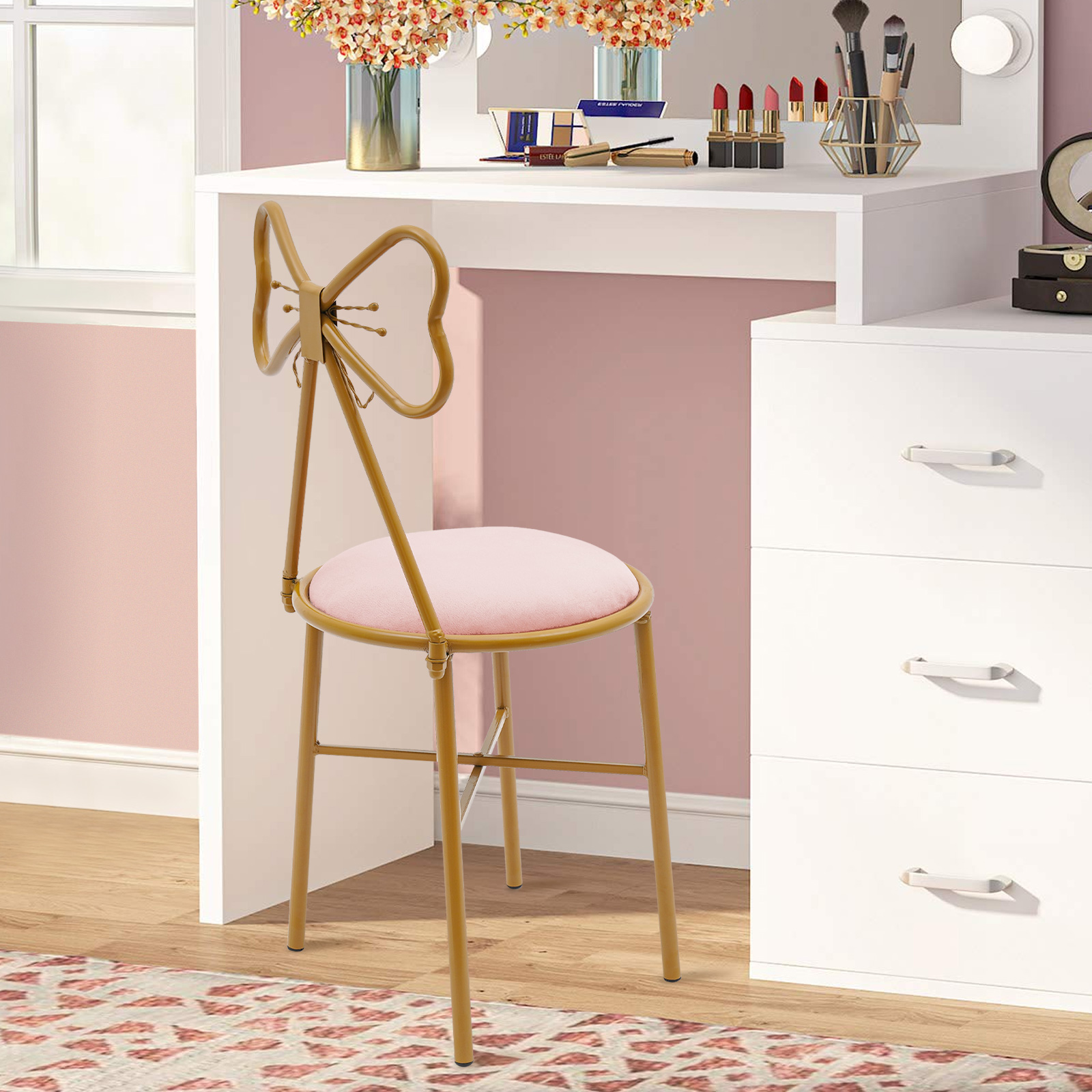 Chaise de vanité moderne avec  - Beauty Makeup Chair avis et prix