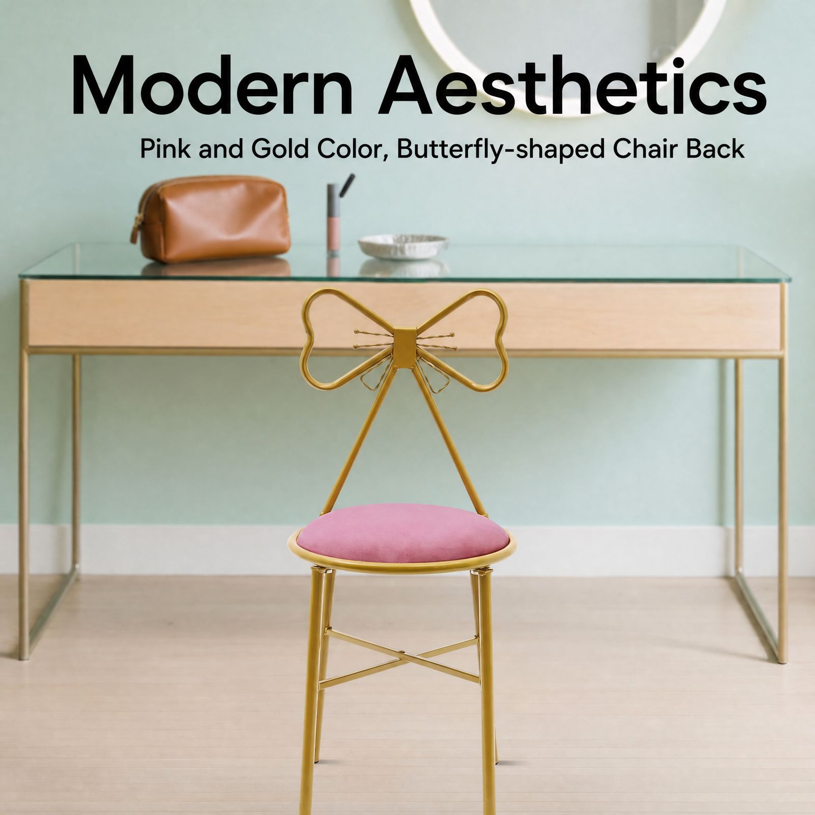 Chaise de maquillage rose papi - Beauty Makeup Chair avis et prix