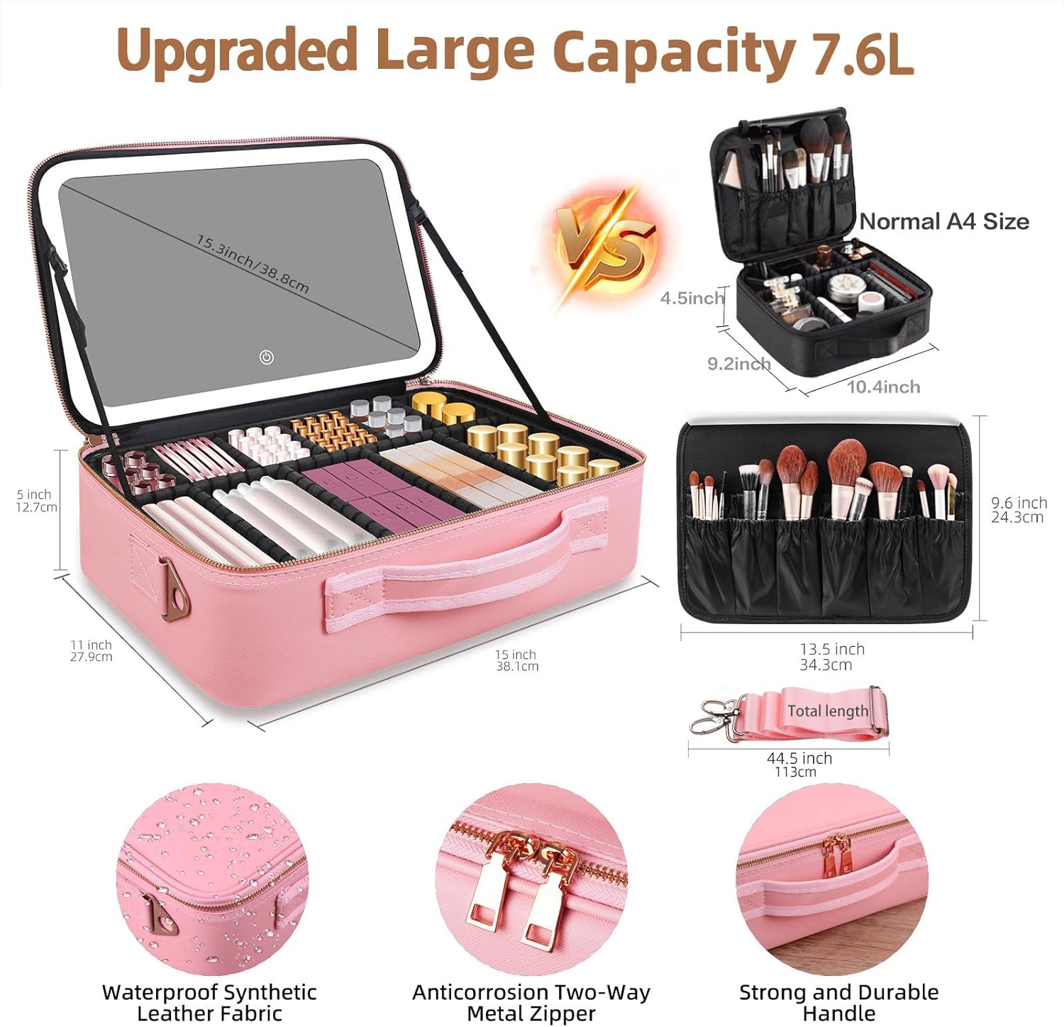 Trousse de maquillage grande c - Makeup Organizer avis et prix